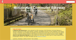 Desktop Screenshot of minutemanbikeway.org